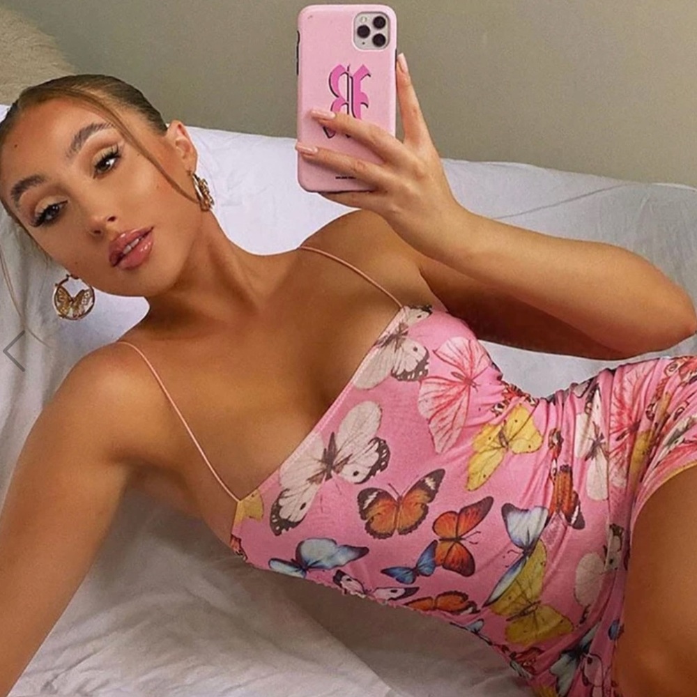 Butterfly Mini Dress